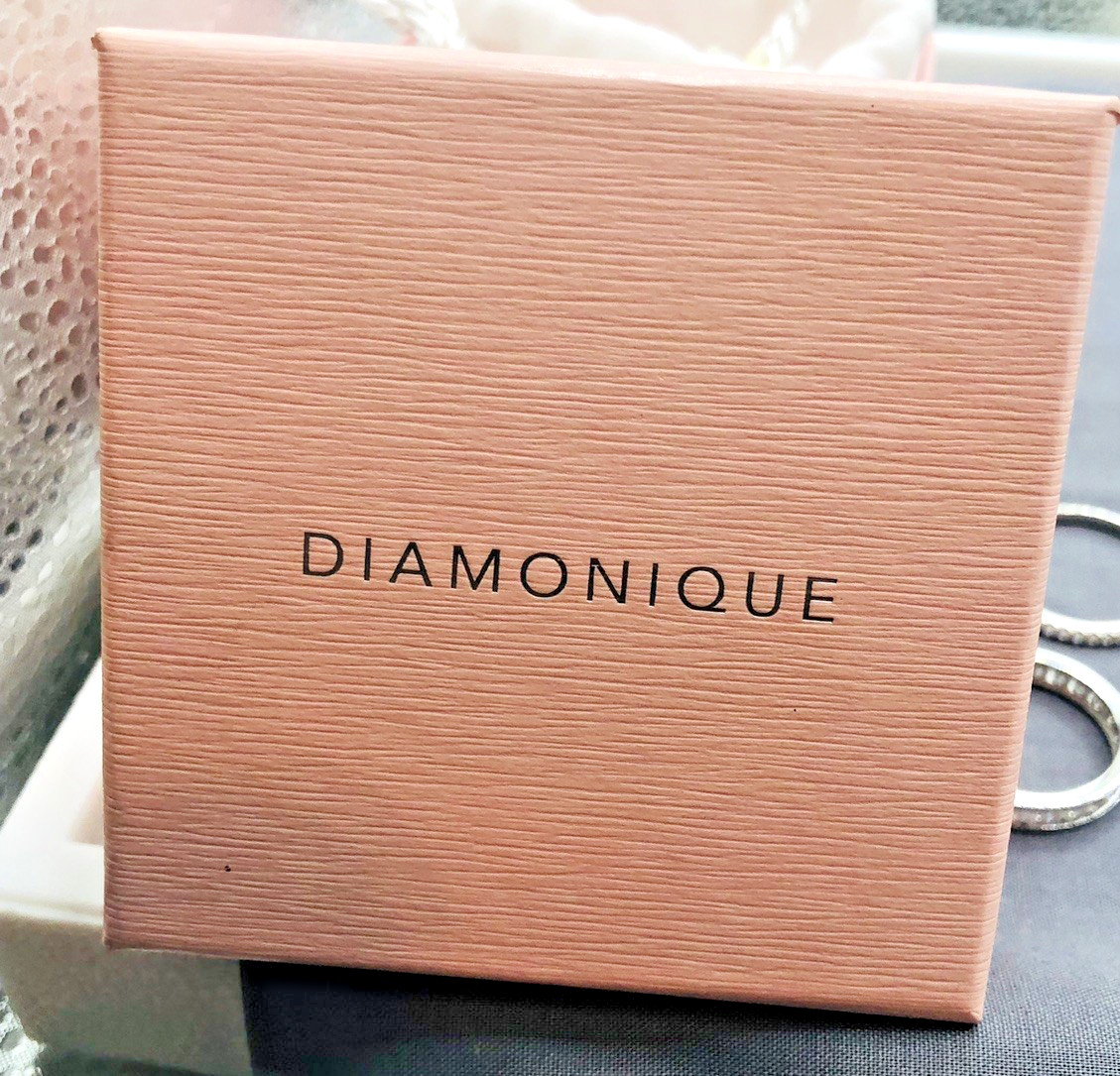 Three DIAMONIQUE Sterling and CZ Rings All Size 10 with Two Boxes Appear NEW