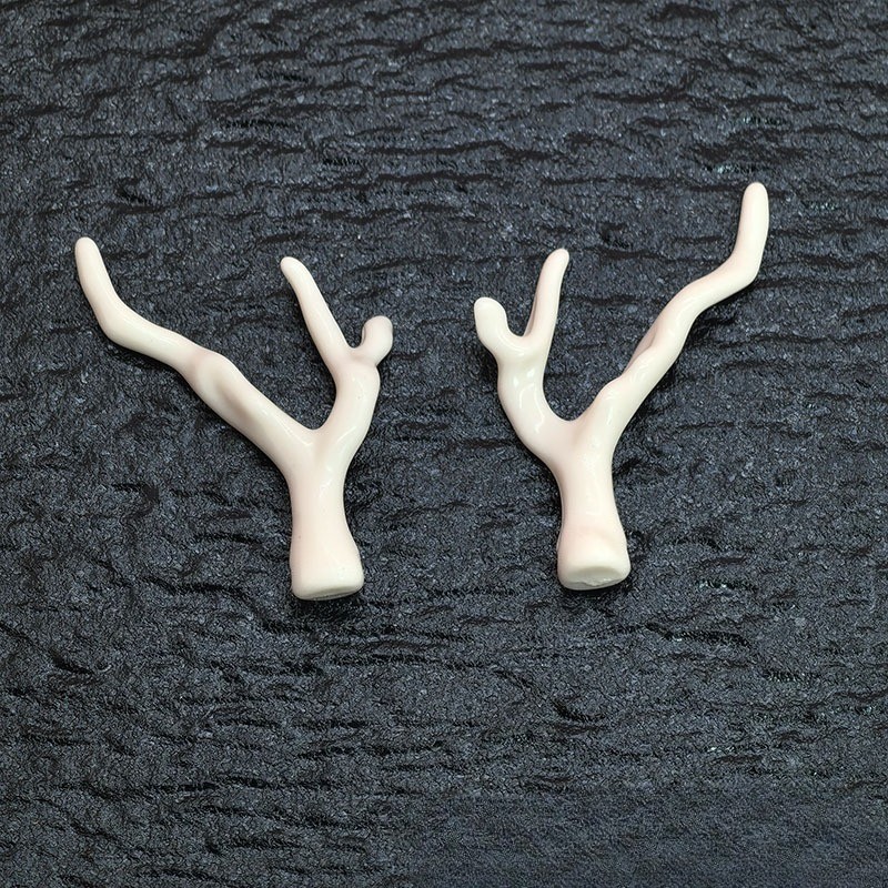 New acrylic tree branch bead hairpin headband necklace earrings accessories