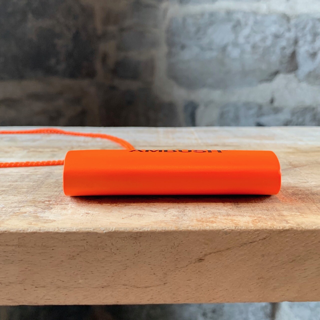 Ambush Design Neon Orange Lighter Necklace