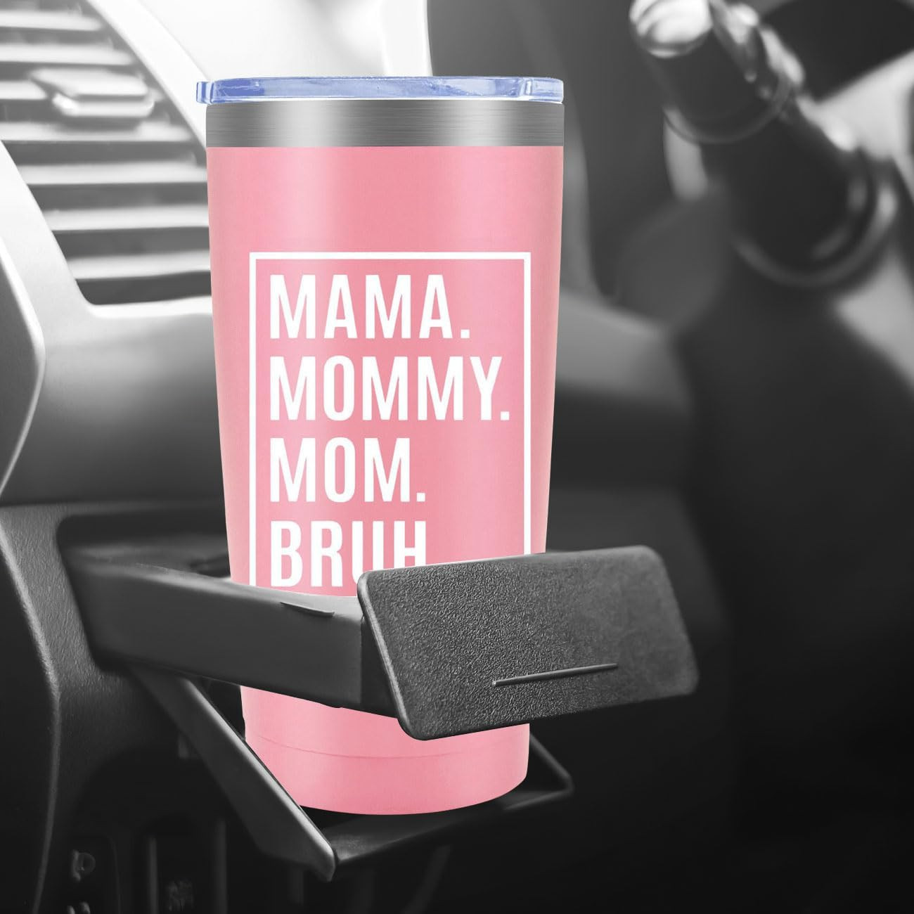 Mothers Day Birthday Gifts for Mom 20Oz Pink Stainless Steel Tumbler