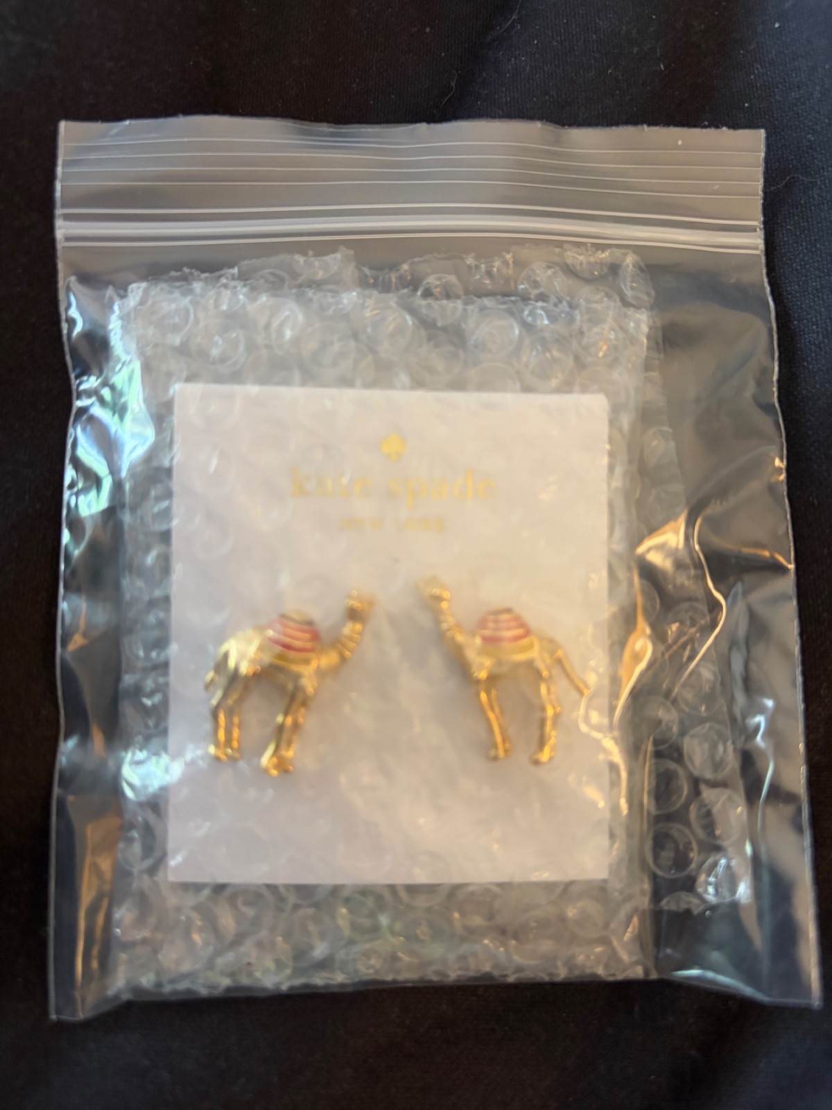 Kate Spade Spice Things Up Camel Earrings. New! Super CUTE 🥰