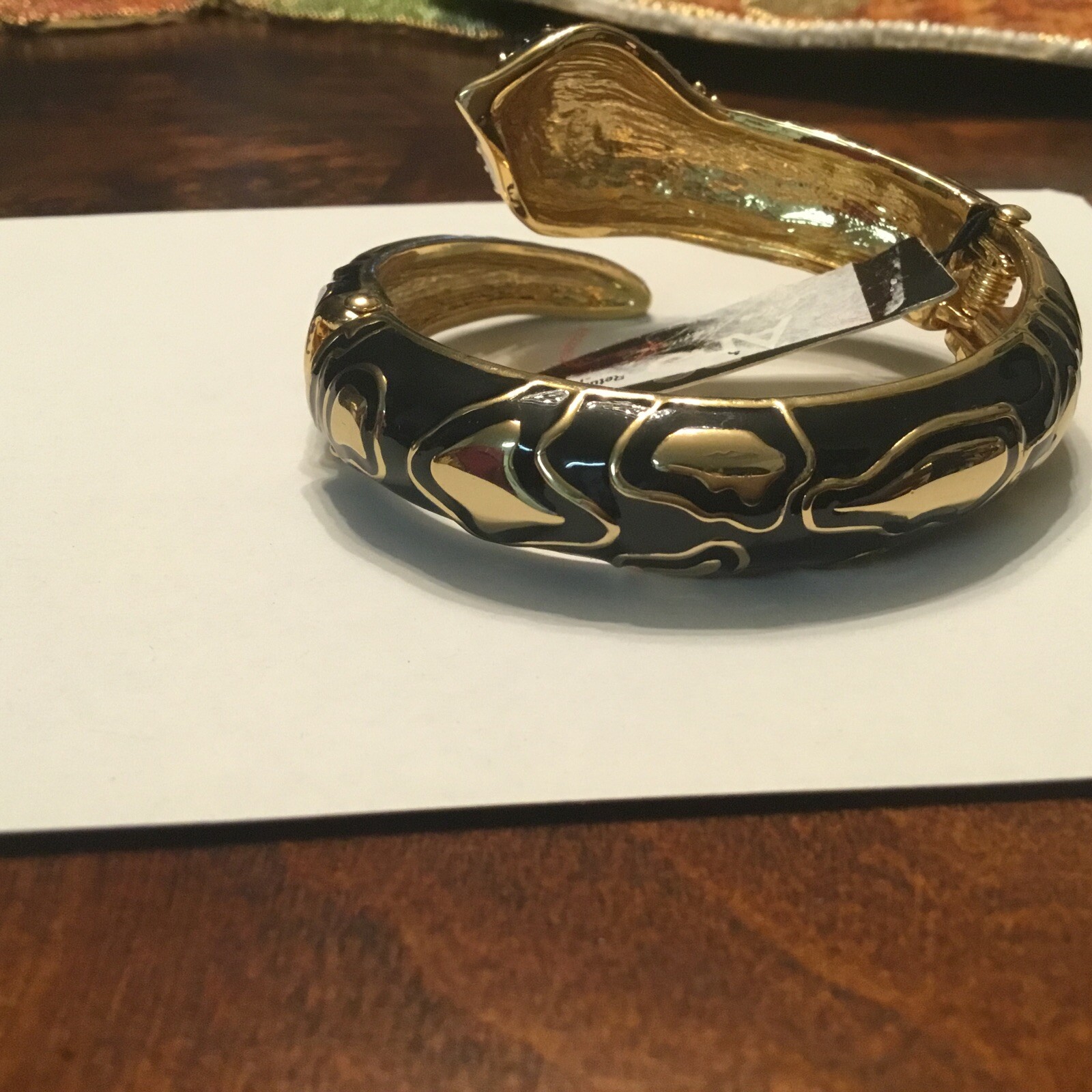 ABS Allen Schwartz Snake Bling Bracelet Gorgeous Sophisticated Look!