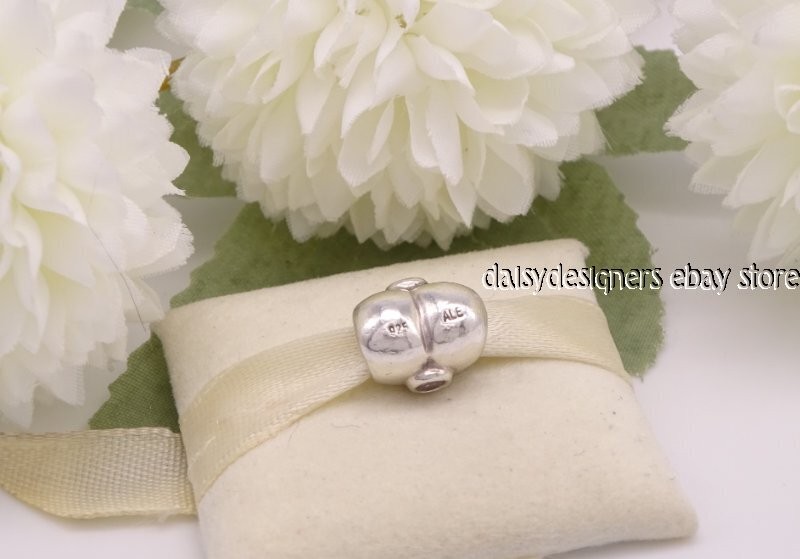 Authentic Pandora Puffy Heart Pink Charm 790134PCZ Retired
