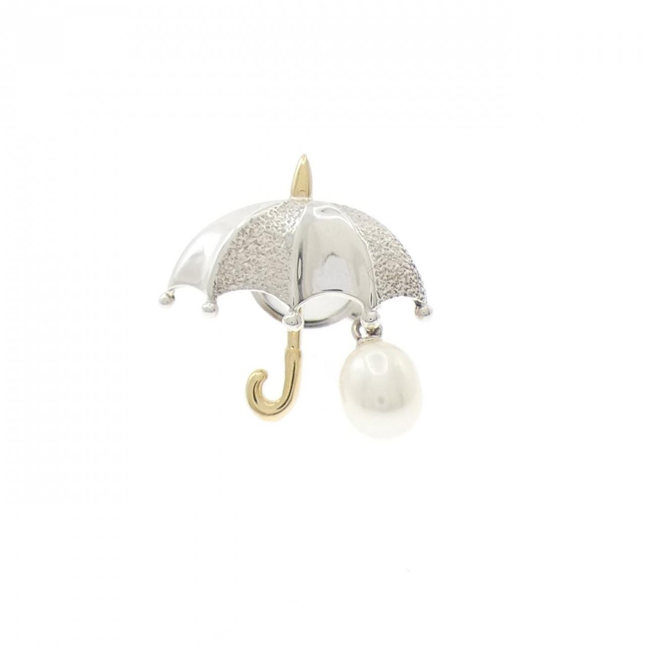Authentic Mikimoto Freshwater Pearl Brooch #260-008-022-0893