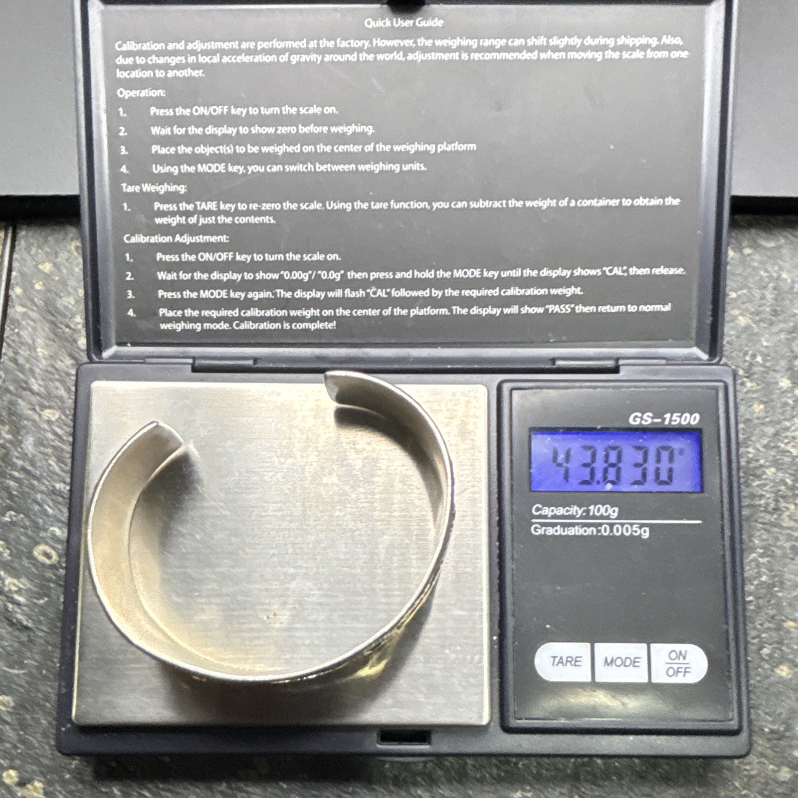 Paul Sazbo Sr. Silver 925/14K Gold Accent Running Horses Cuff Bracelet 43.83g