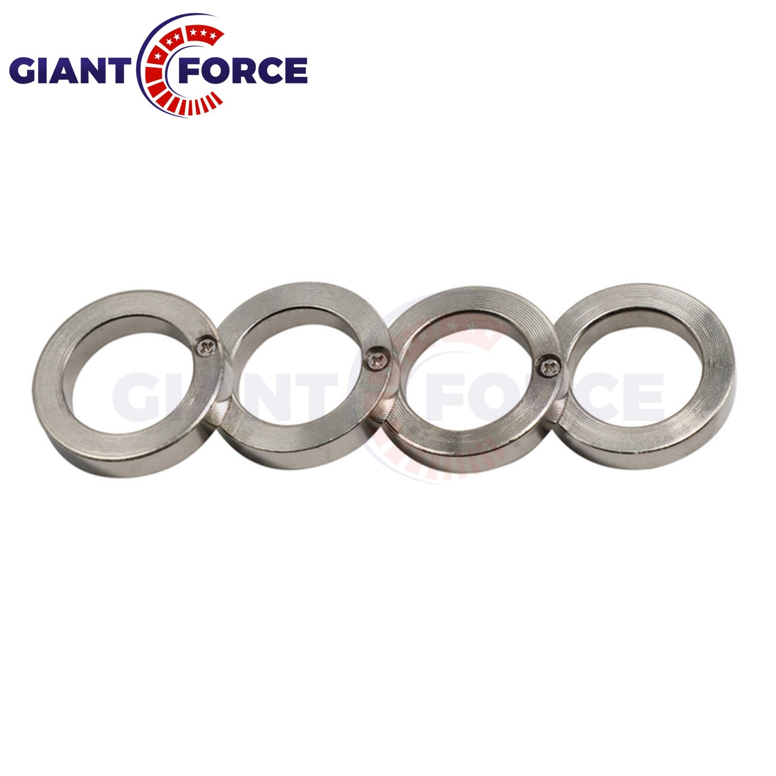 4pcs Stainless Steel Outdoor Rotatable Folding Ring Clasp Ring fit Hiking Men