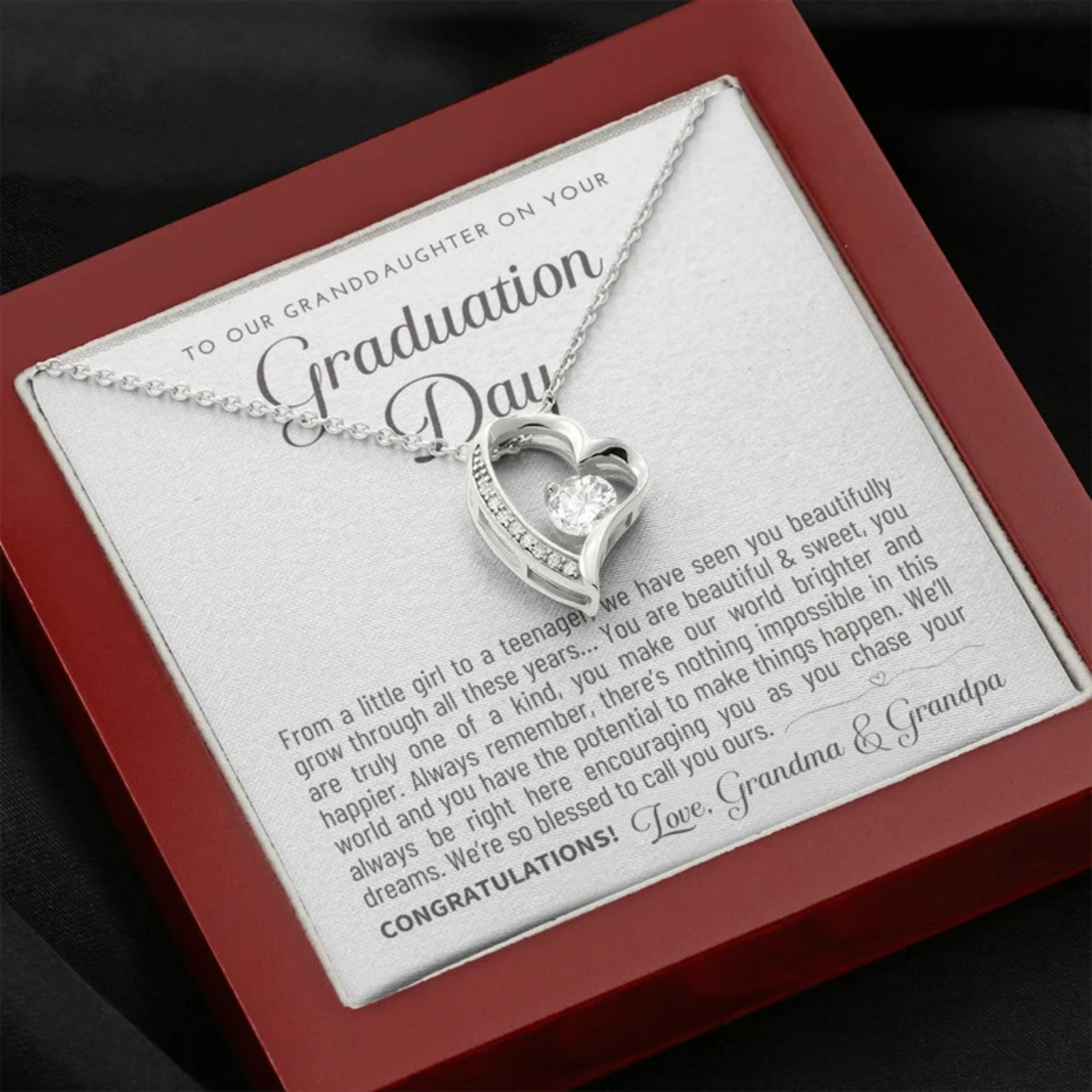 Granddaughter Graduation Gift from Grandma, Gift for Granddaughter Graduation