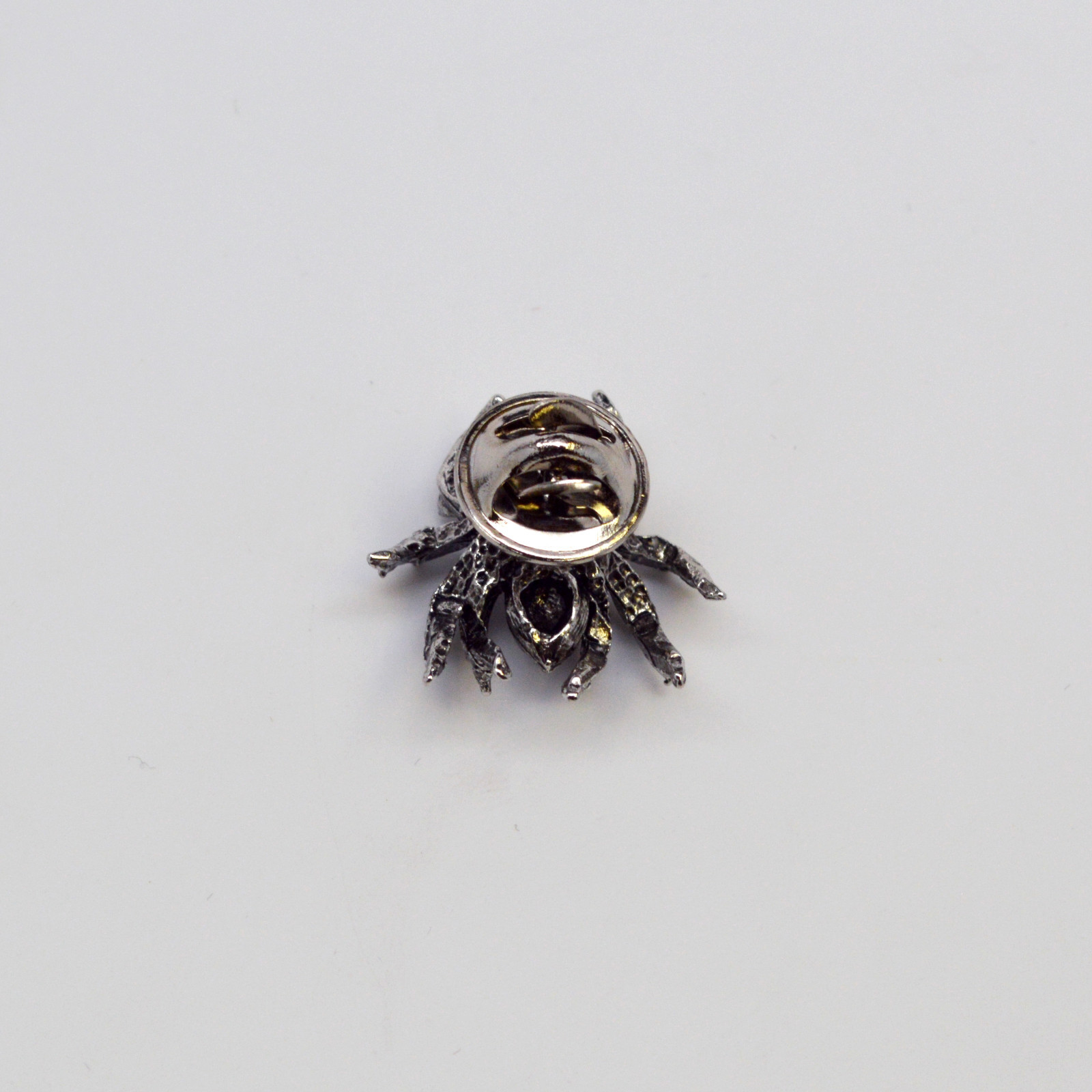 Gothic Spider Silver Pewter Tie Tack or Jacket/Hat Pin PIN-14