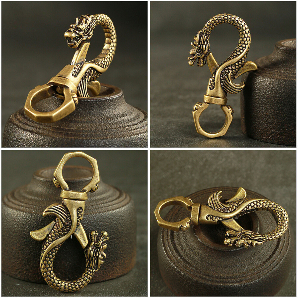 Lobster Claw Key Chain Spring Buckle Lobster Clasps Fortune Key Rings Pendants