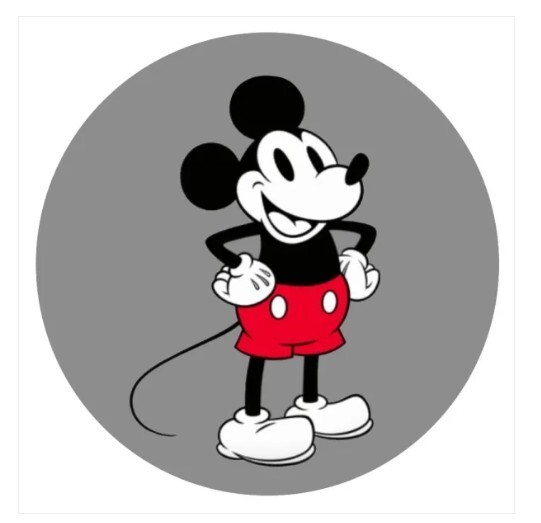 Snap Jewelry Mickey Mouse Enamel Ceramic 18-20mm Fits Ginger Charms Accessories