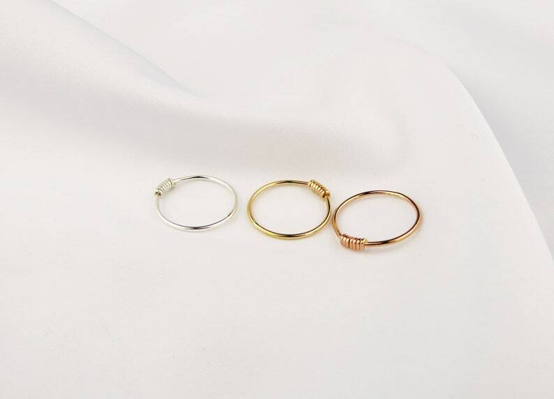 Gold Filled Ring, Simple Gold Ring, Stacking Ring, Minimalist Ring, Stack Ring