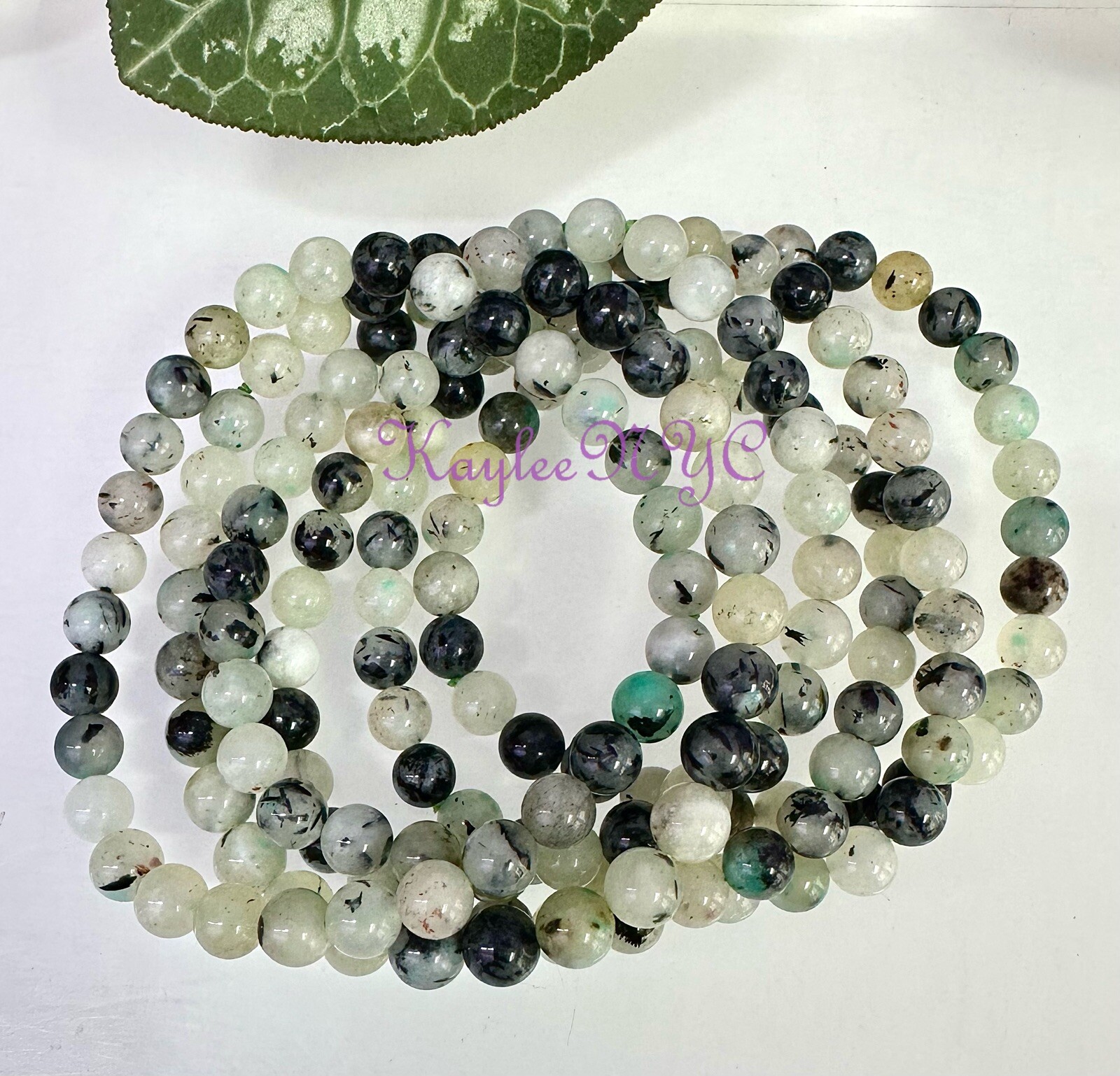 Wholesale 6 Pcs Natural K11 6mm 7.5” Crystal Stretch Bracelet