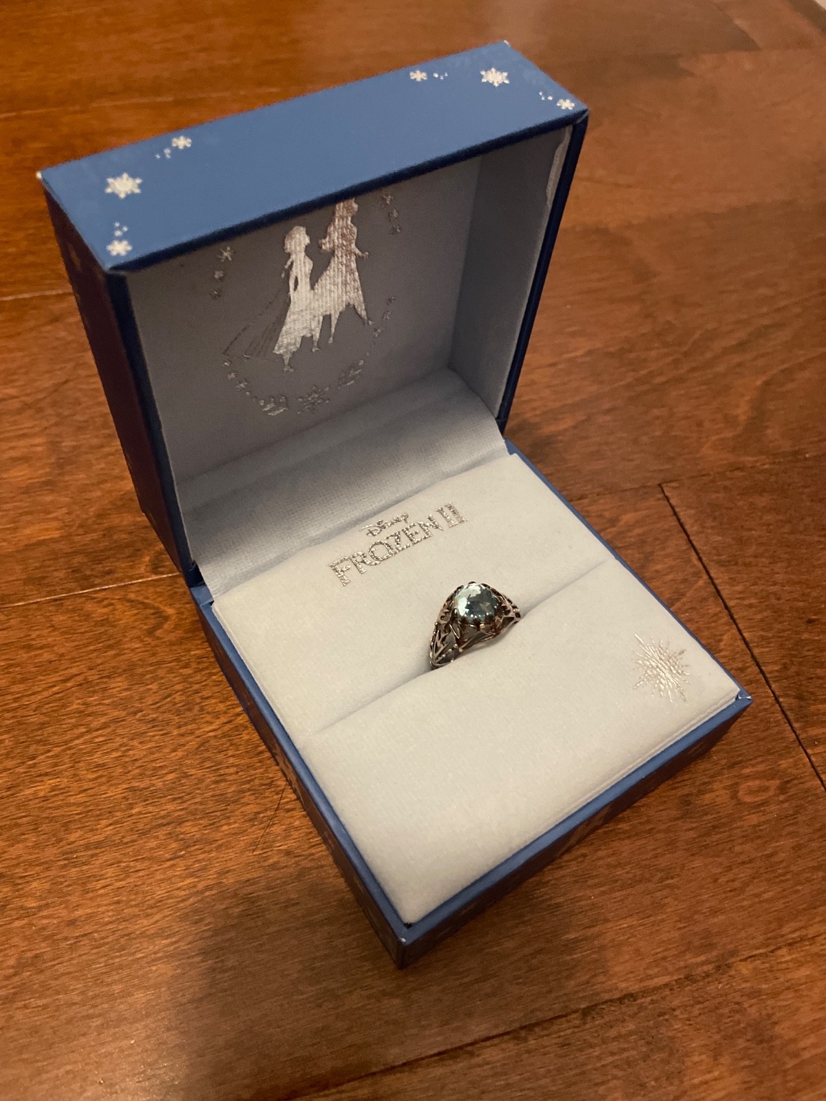 Disney X RockLove NEW ‘Disney Frozen 2’ Elsa Ring – Silver – Size 9