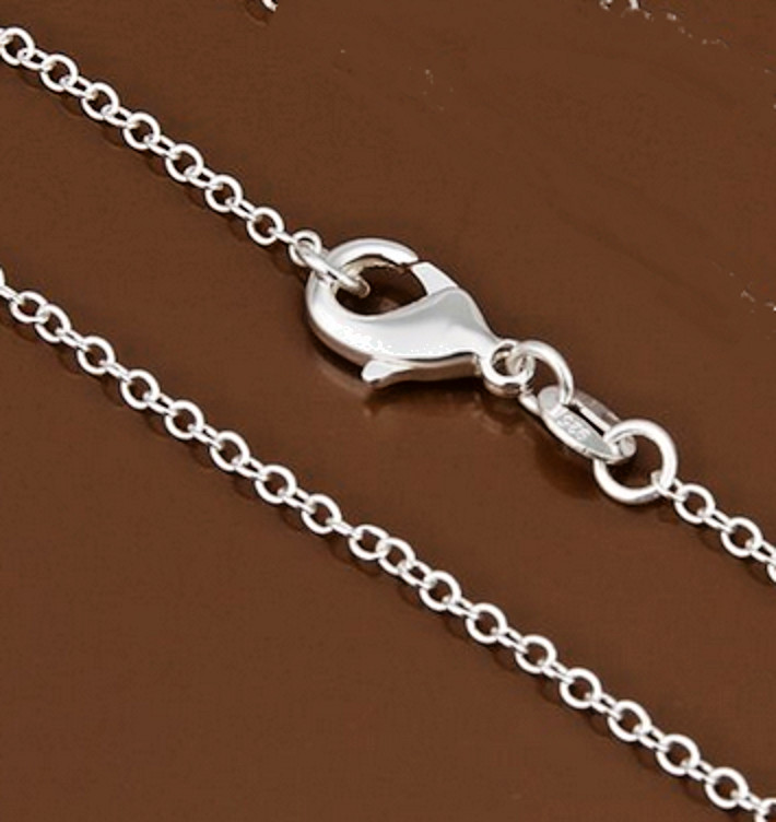 BIG 3D MUSIC NOTE TREBLE CLEF Pendant on 925 Plated Sterling Silver 22″ Chain