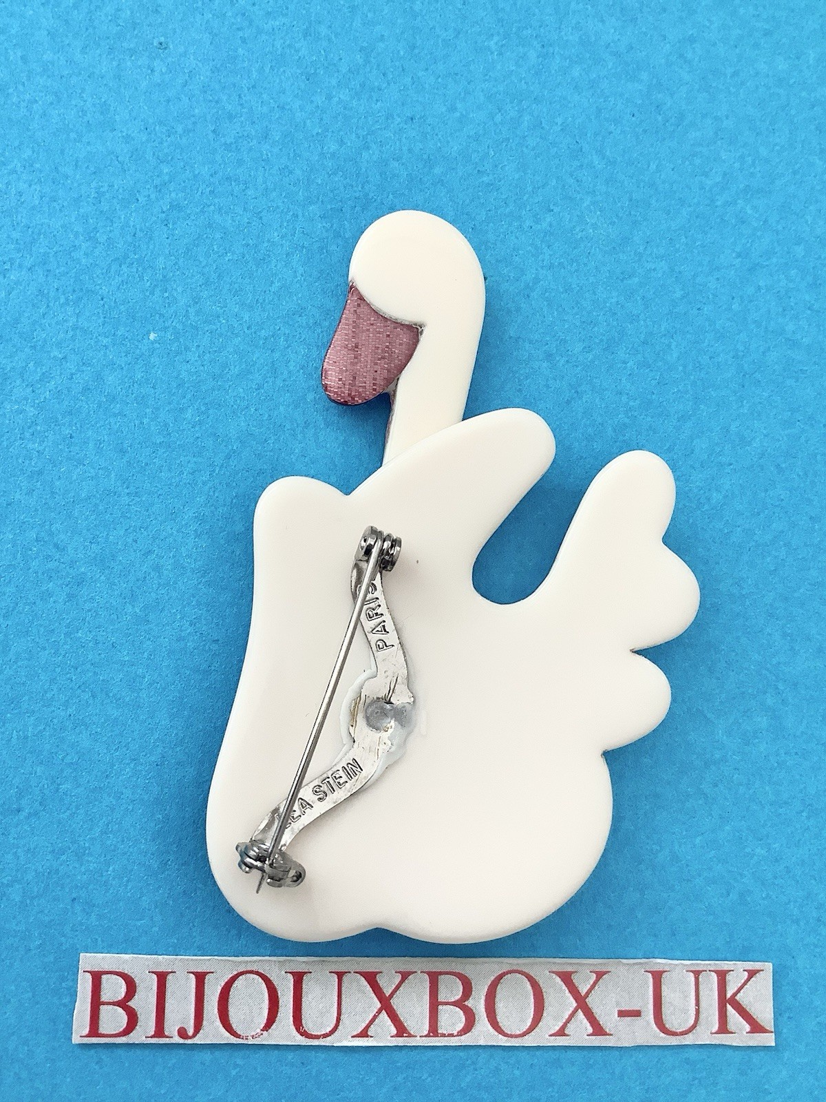 LEA STEIN SWAN BROOCH. Best Selection Online.