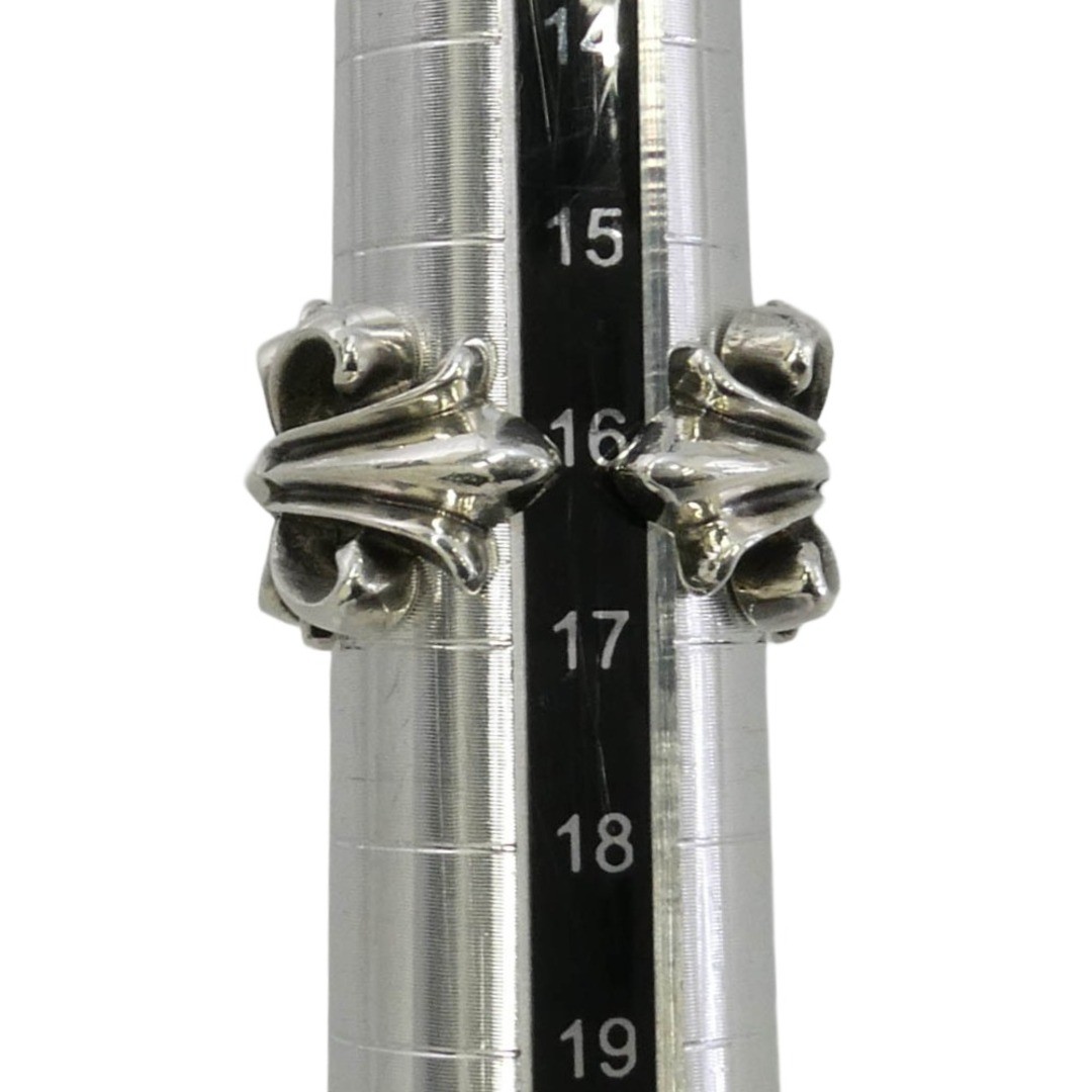 Chrome Hearts (originally made) Invoice Attached DBL FLRL CRS Double Used LIFE-0