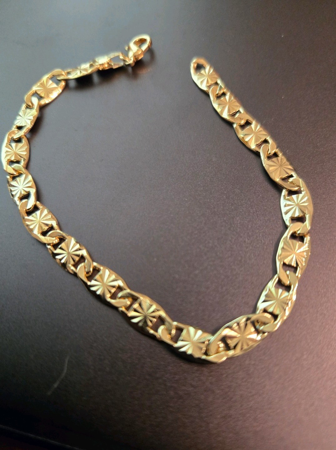 14Kt Gold Filled Valentino Chain Bracelet