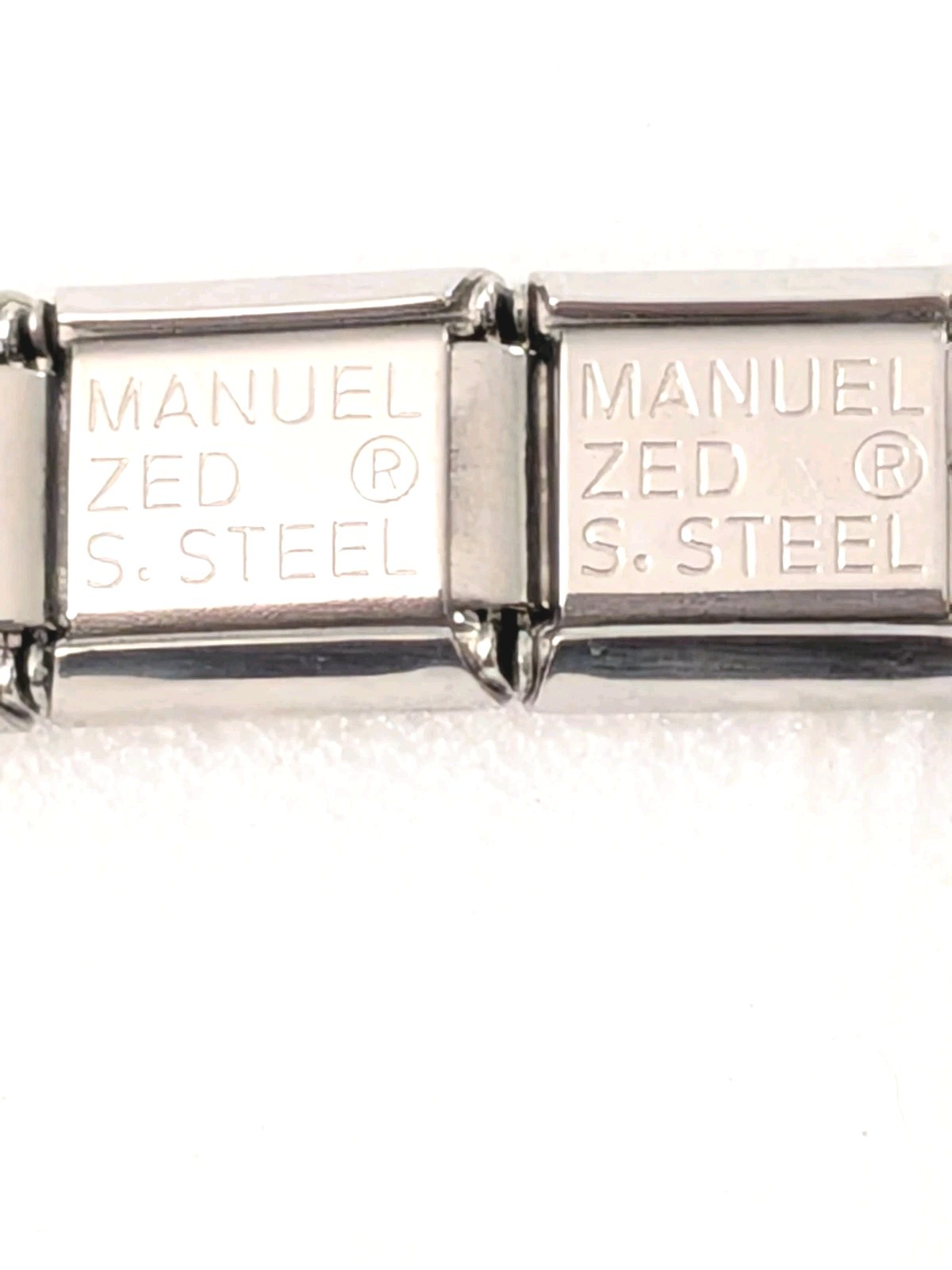 Authentic Manuel Zed Bracelet NASCAR Peter David Italian Charm JE25