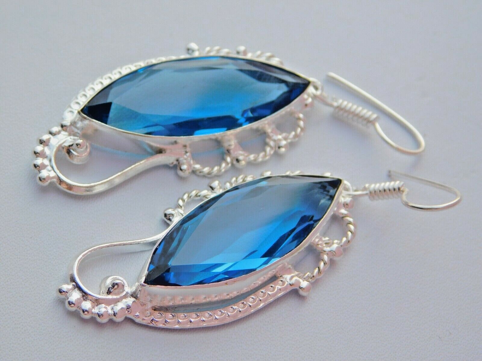 Perfect Valentine’s day Gift For Her ! Hydro London BT Qtz Tribal Brass Earrings