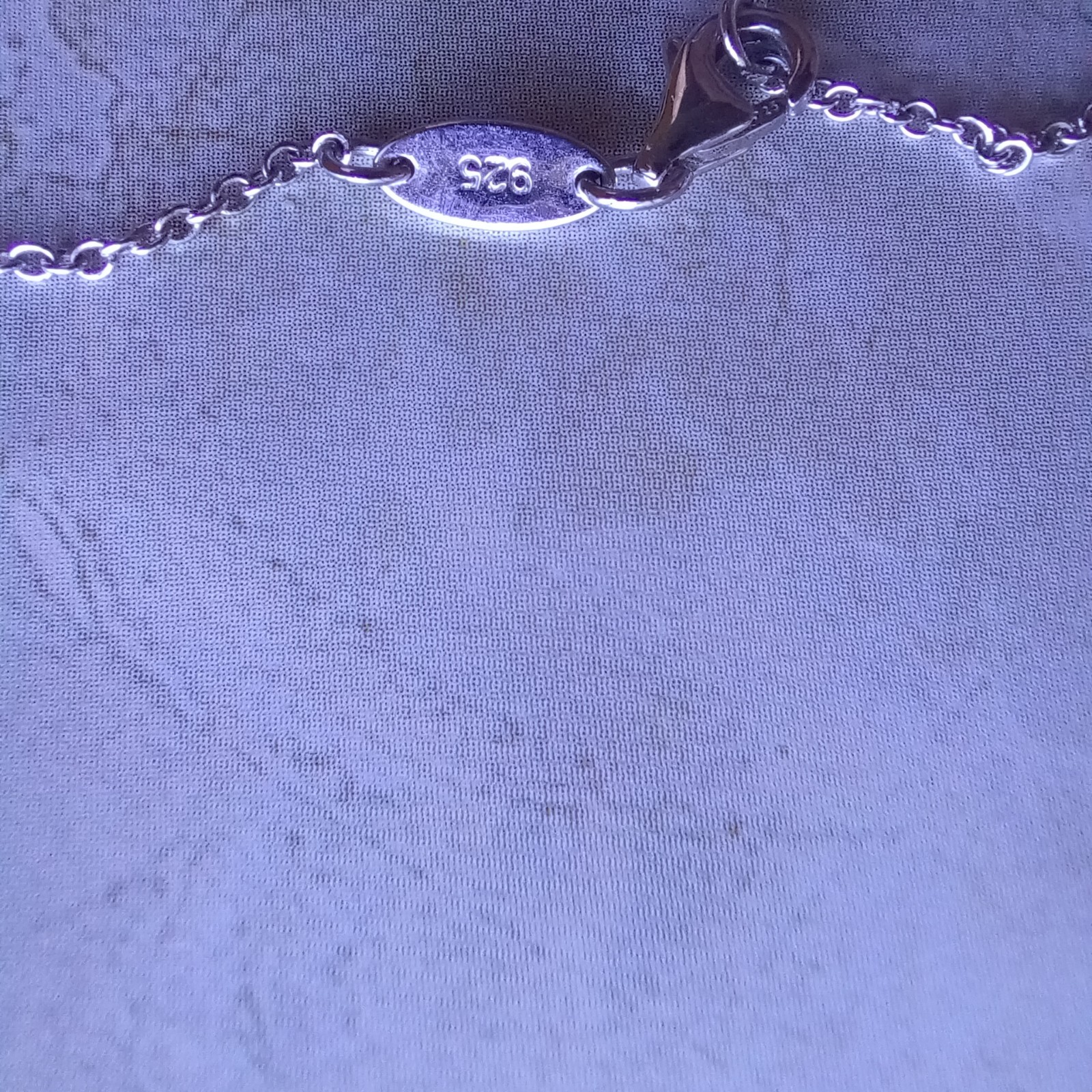 Lafonn Platinum Bonded Pave Baby Feet Pendant Necklace Sterling Silver New Mom