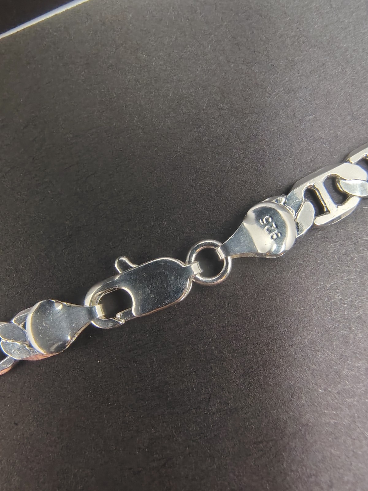 24″ Mariner Anchor Link Silver Filled Chain Necklace / 8″ Bracelet 925 Stamped