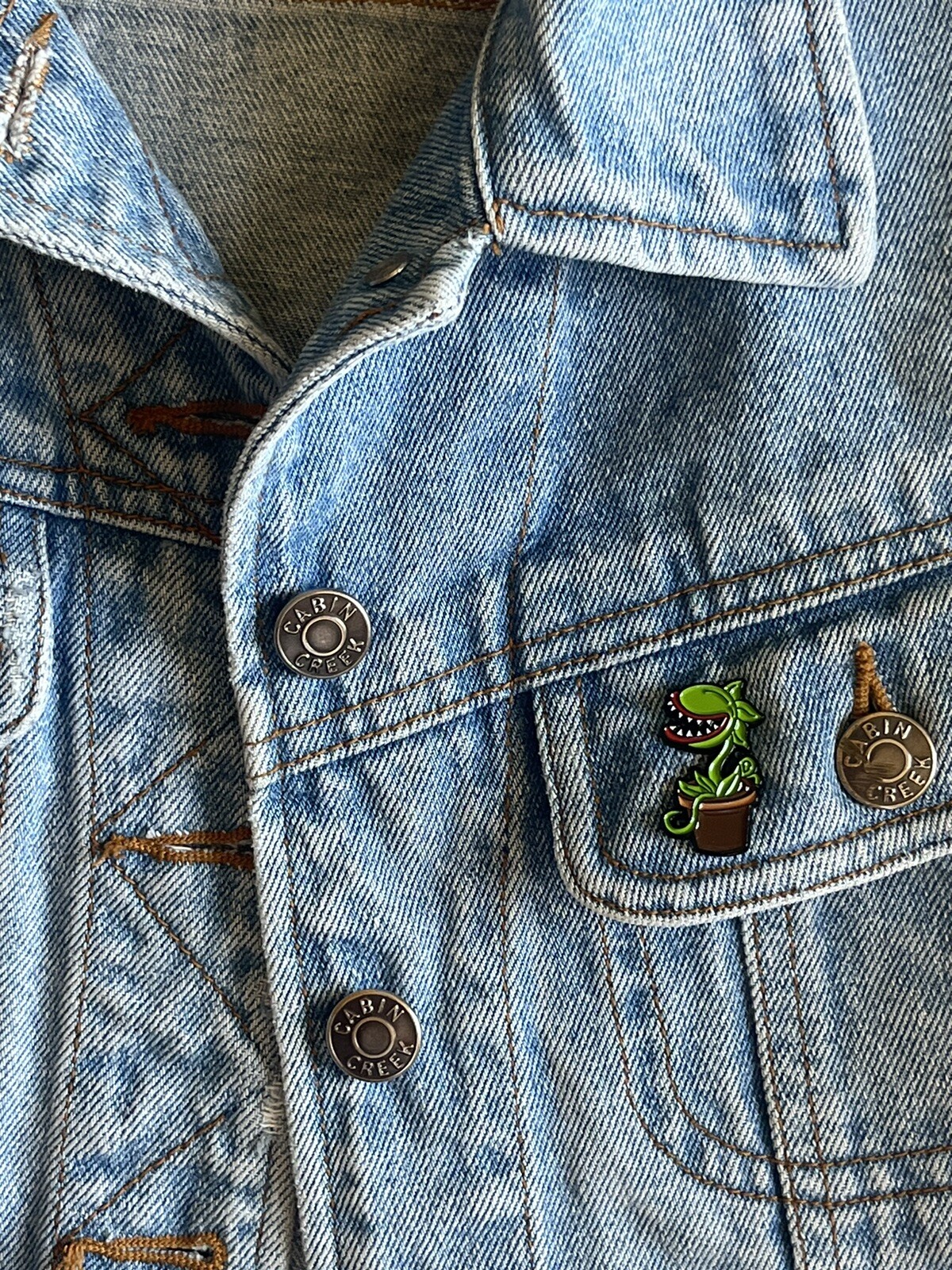 Little Shop Of Horrors Audrey Jr 80s Comedy Horror Venus Flytrap Enamel Pin