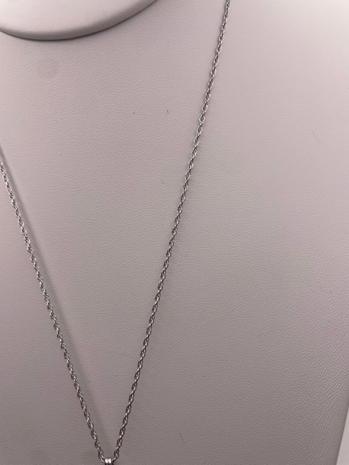 Gorham Snowflake Pendant Sterling Silver 17” Necklace With Box