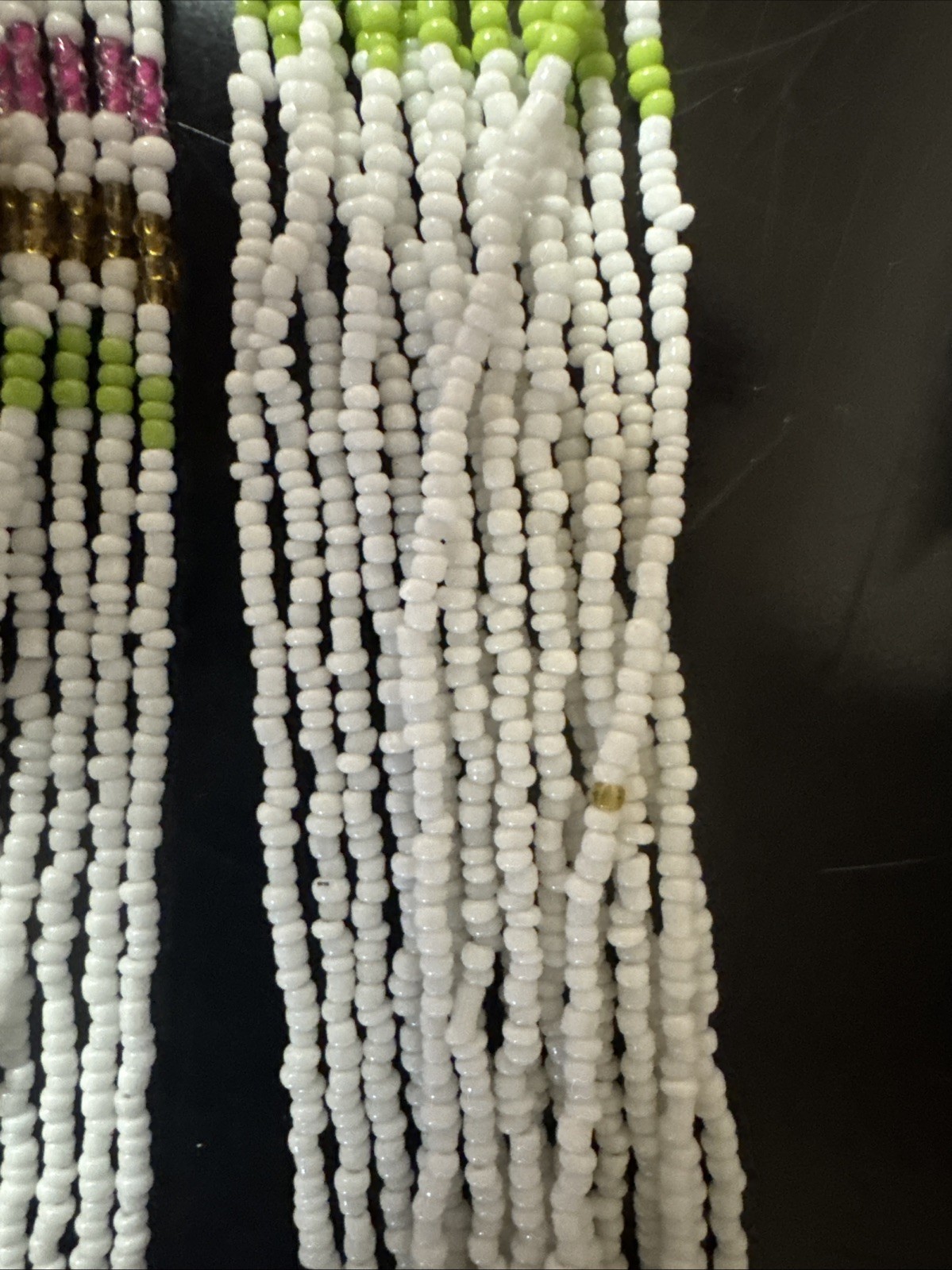 Glass Beaded Multiple Layered Necklace
