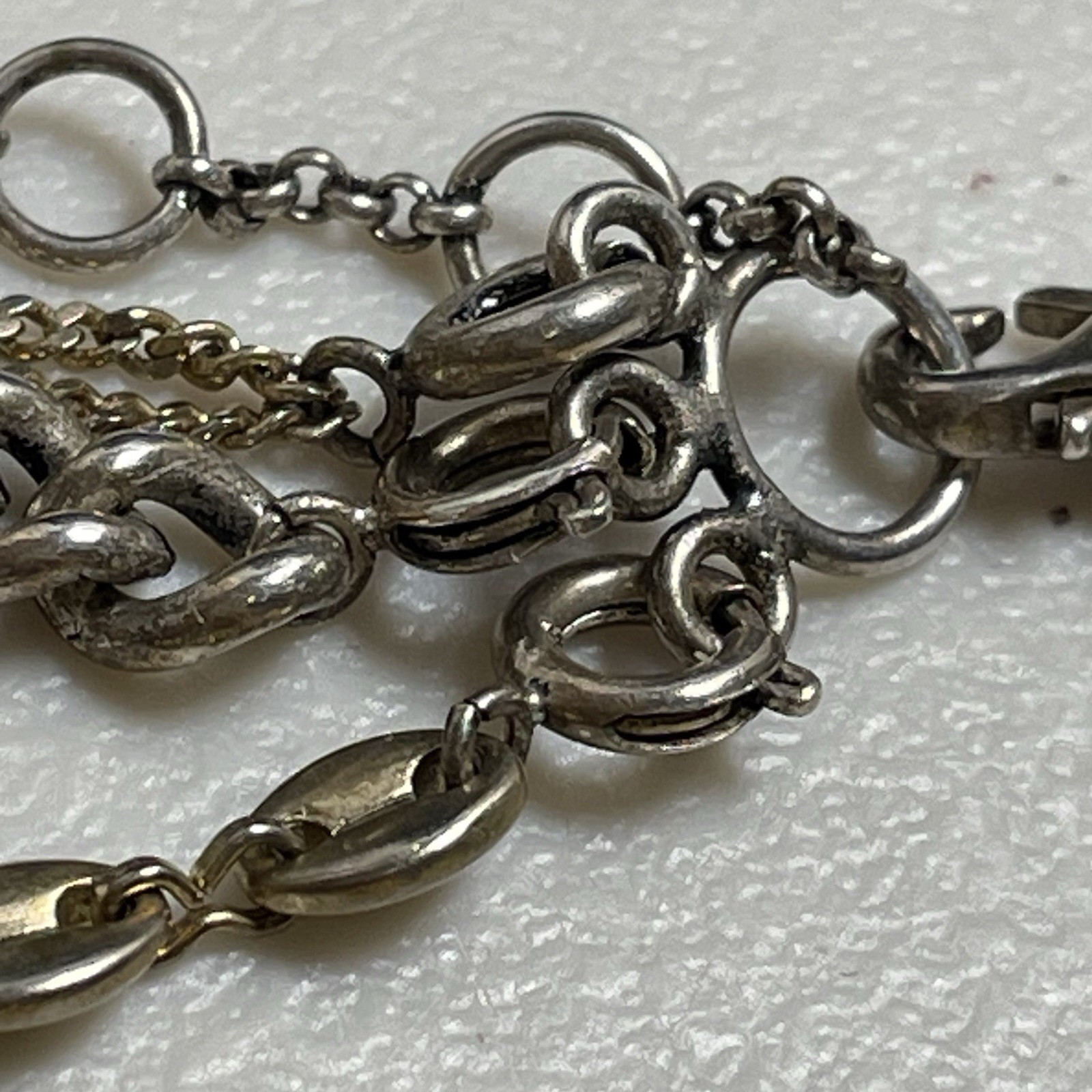 Juicy Couture Necklace Horse Shoe Stirrups Leather Gold Tone 3 Pieces Equestrian