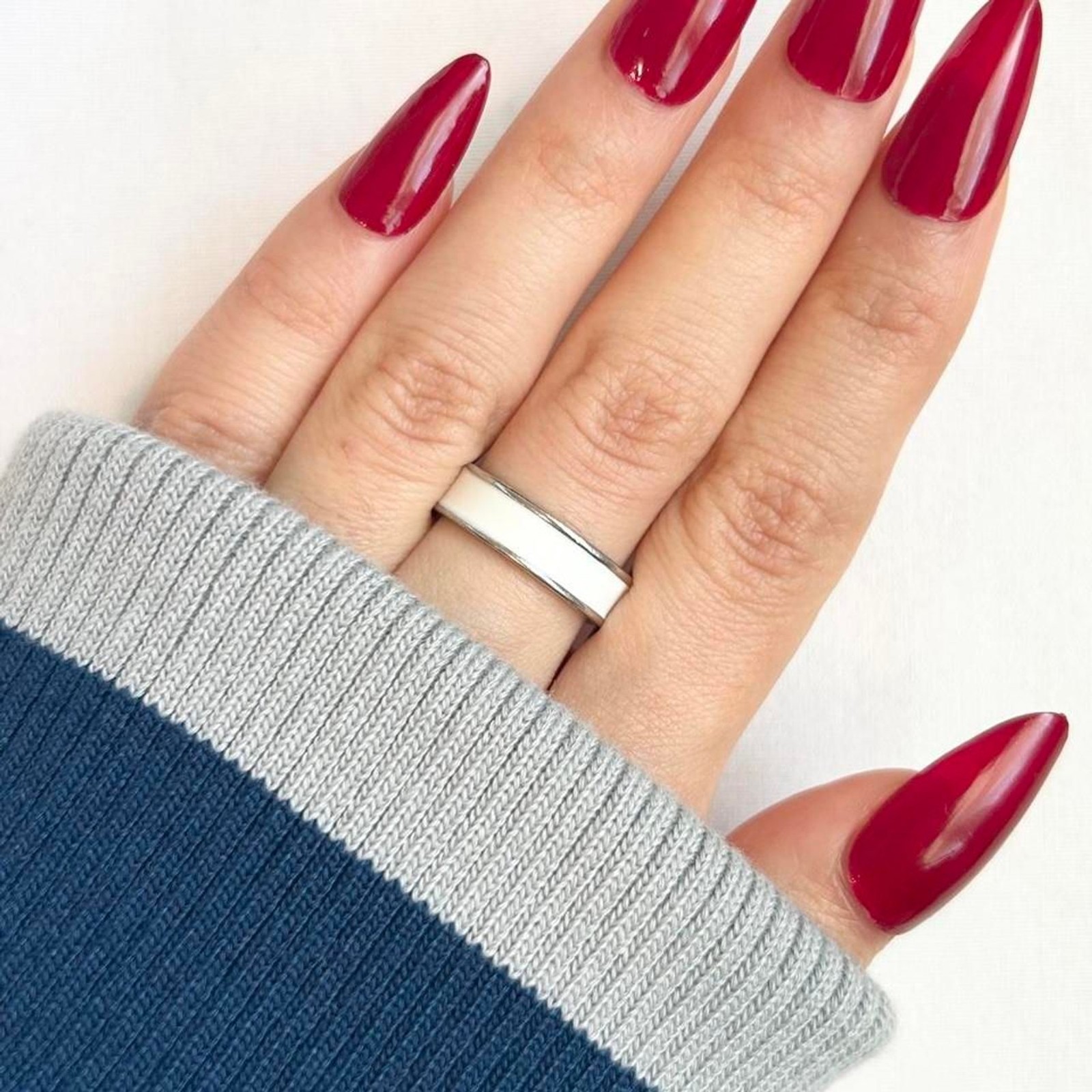 Vintage Inspired Luxury Silver Tone Ring