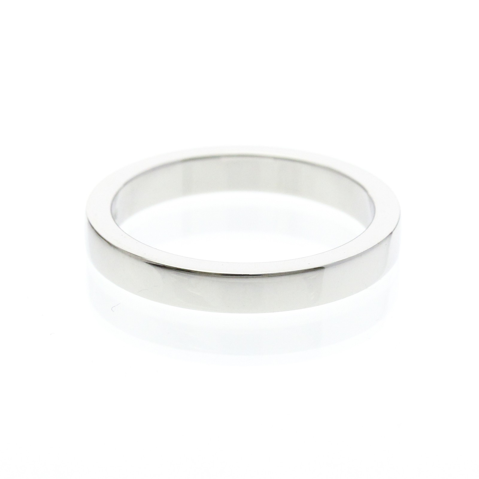 Bvlgari Marry Me Ring Platinum Fashion No Stone Band Ring Silver 6.5-7 BF594873