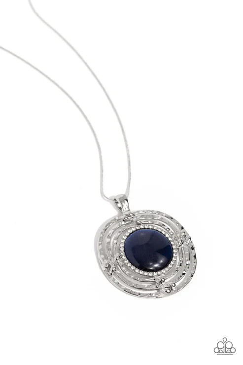 paparazzi blue necklace