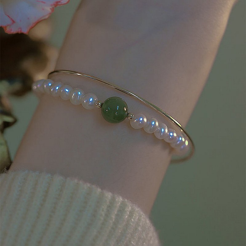 Women’s Classic Chinese Pearl Elastic Bracelet Bangle For Women Jewelry Gift New