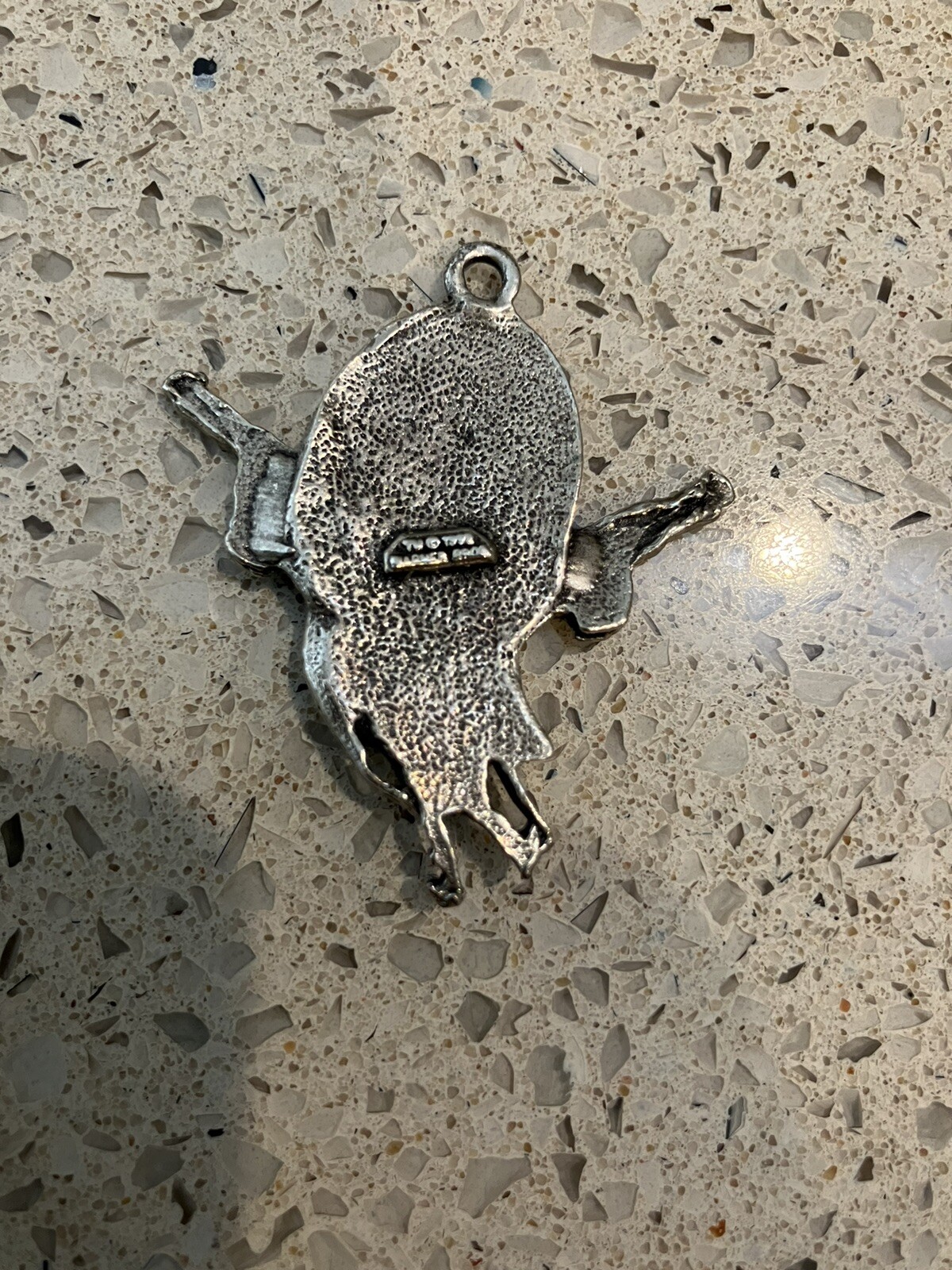 Yosemite Sam Silver Tone Pendant Charm