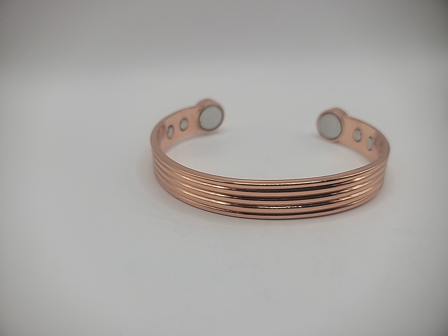 Vintage Bracelet Cuff Pure Copper Bronze Color Jewelry Costume