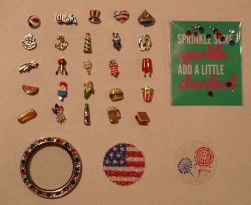Authentic Origami Owl New Summer Trave Charms FREE SHIPPING BUY 4 Get Free Charm