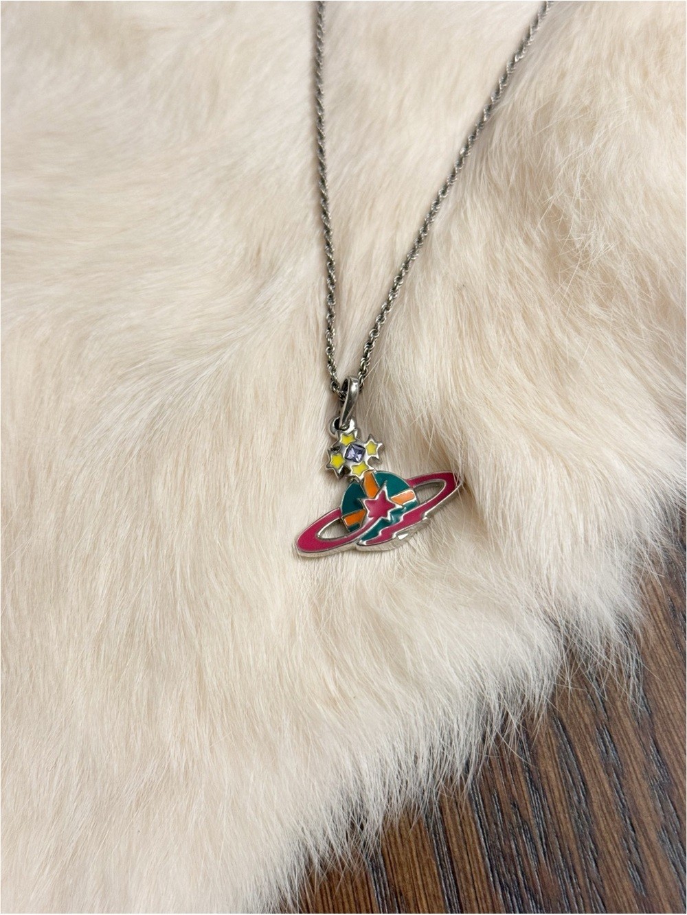 Vivienne Westwood Shooting Star Orb Necklace