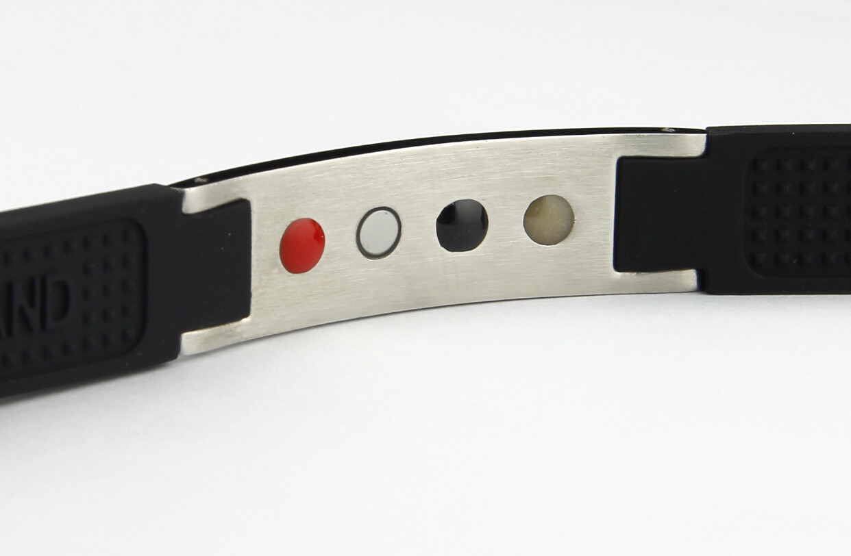 ** 4 in 1** ENERGY POWER SILICON BRACELET MAGNET THERAPY