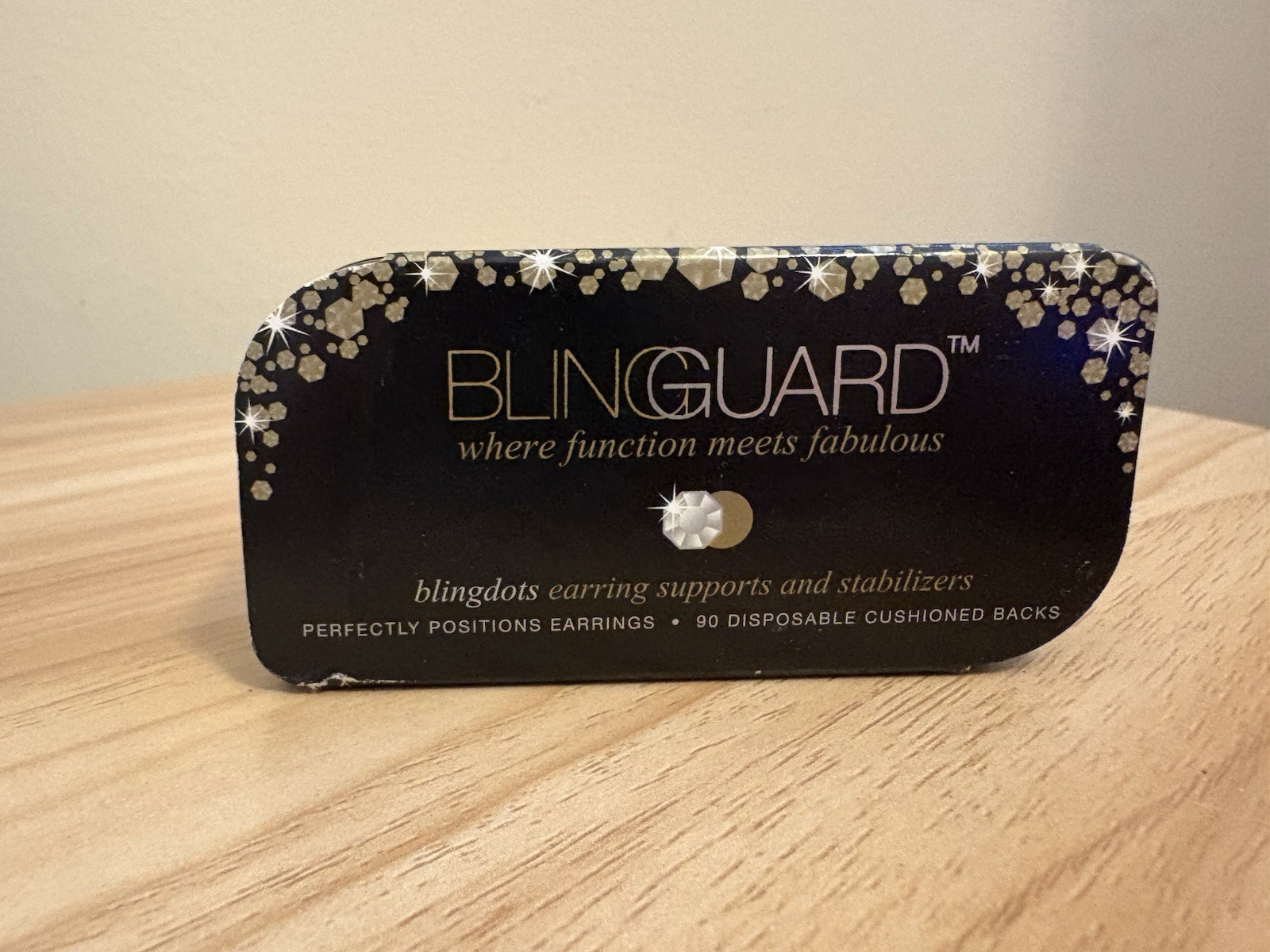 1 Pack BlingGuard BlingDots Earring Supports & Stabilizers 45 pairs, 90 dots NEW