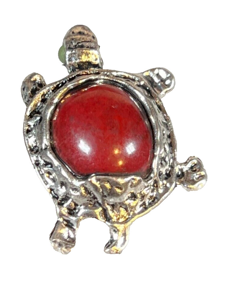 Turtle Pendant, on adjustable cord necklace