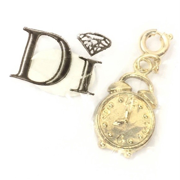 Diamonds International Clock Watch Charm from Puerto Rico Brand New