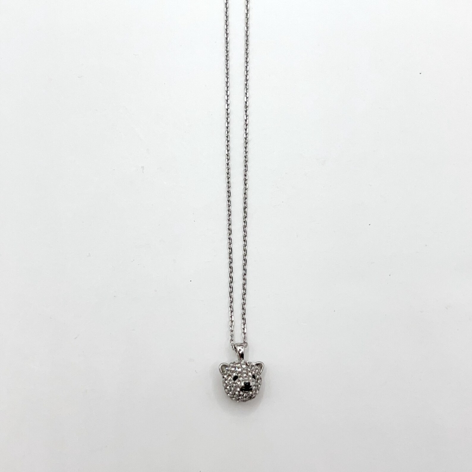 KS890-Kate polar bear necklace