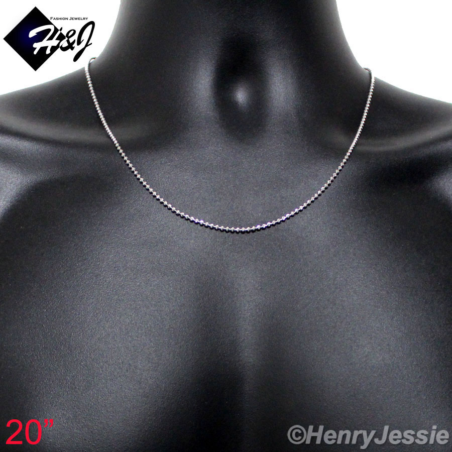 18″-30″MEN 925 STERLING SILVER 2MM MOON CUT BEADED CHAIN ICY CZ LION PENDANT*185