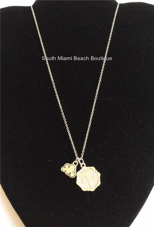 Nursing RN Caduceus Necklace DREAM BIG Nurse Graduation Gift Silver Plated 19″