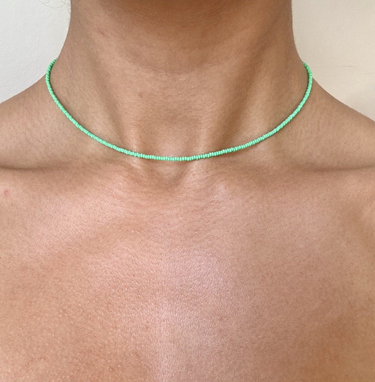 Stunning summer holiday vibe beaded necklace