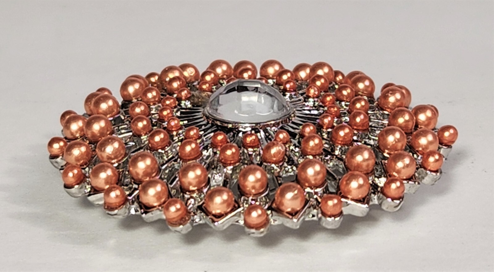 Art Deco Faux Rhinestones Fashion Pin Brooch Jewelry lot of 7