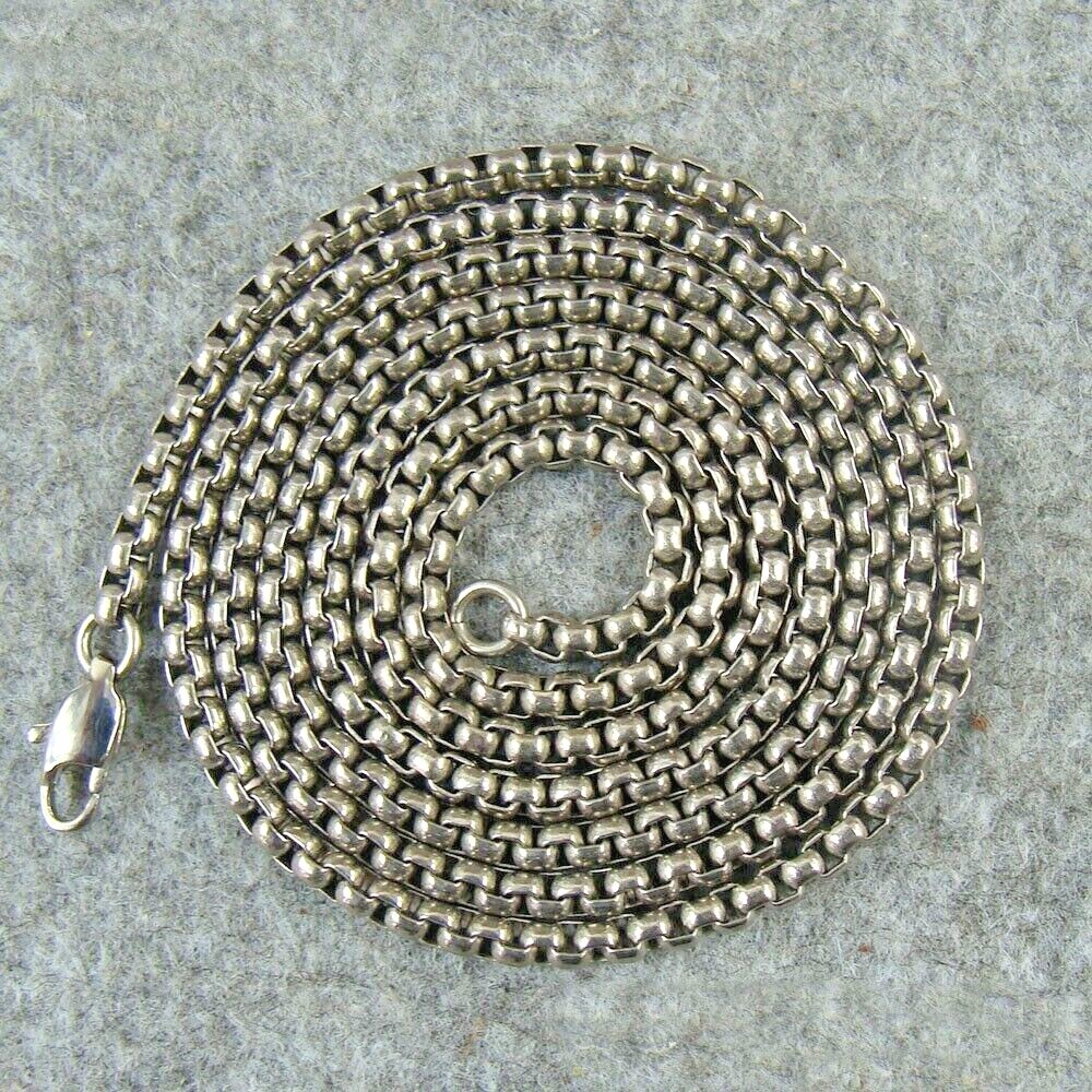 Pure Titanium Anti-allergy Necklace 3mm Ti O Shaped Chain Gift
