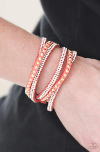 Lot of 11 Mixed Sparkle Snap Wrap Cuff Style Bracelets -NEW- SB3