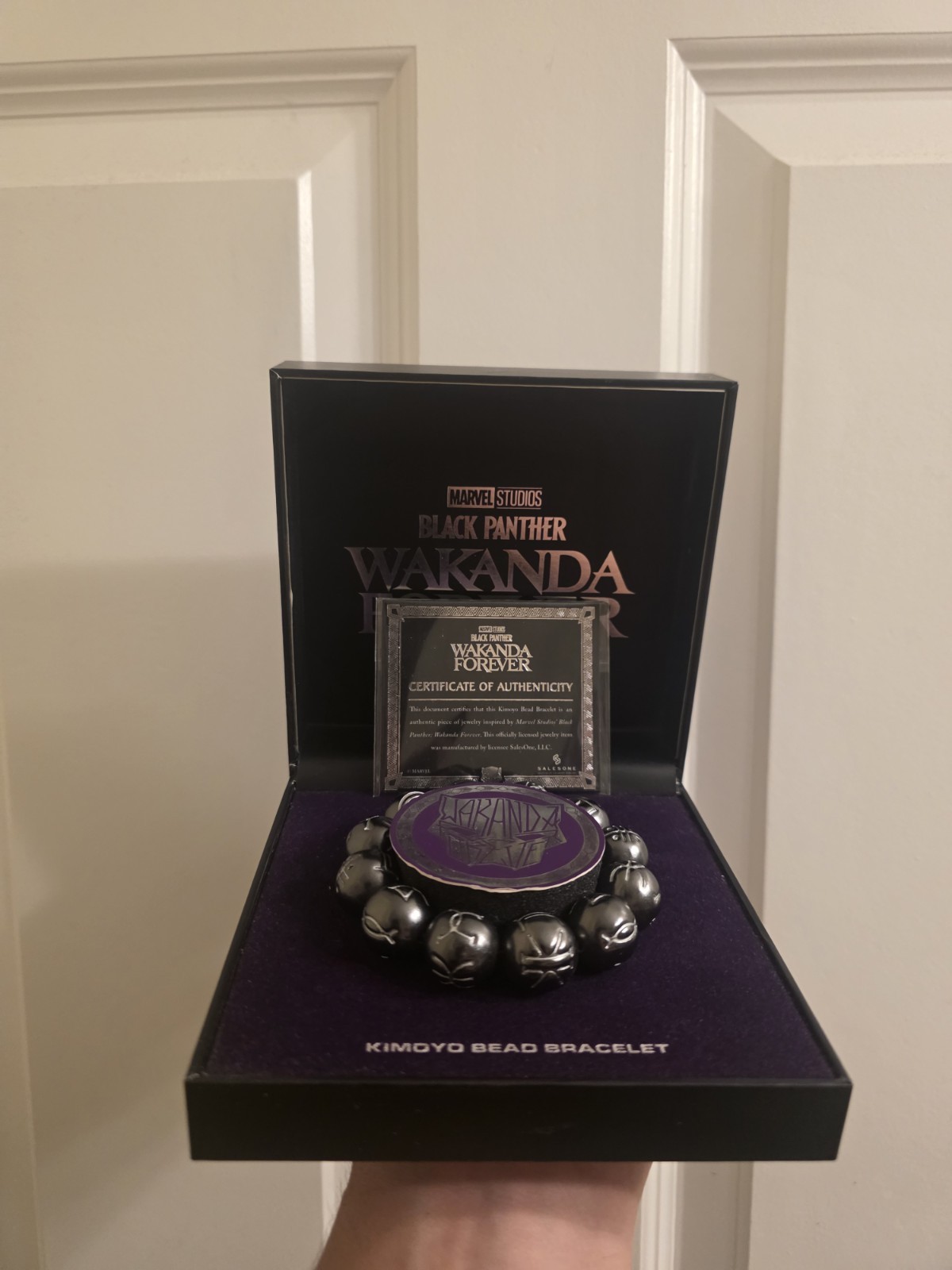 Black Panther Wakanda Forever Kimoyo Beads Bracelet GameStop Exclusive