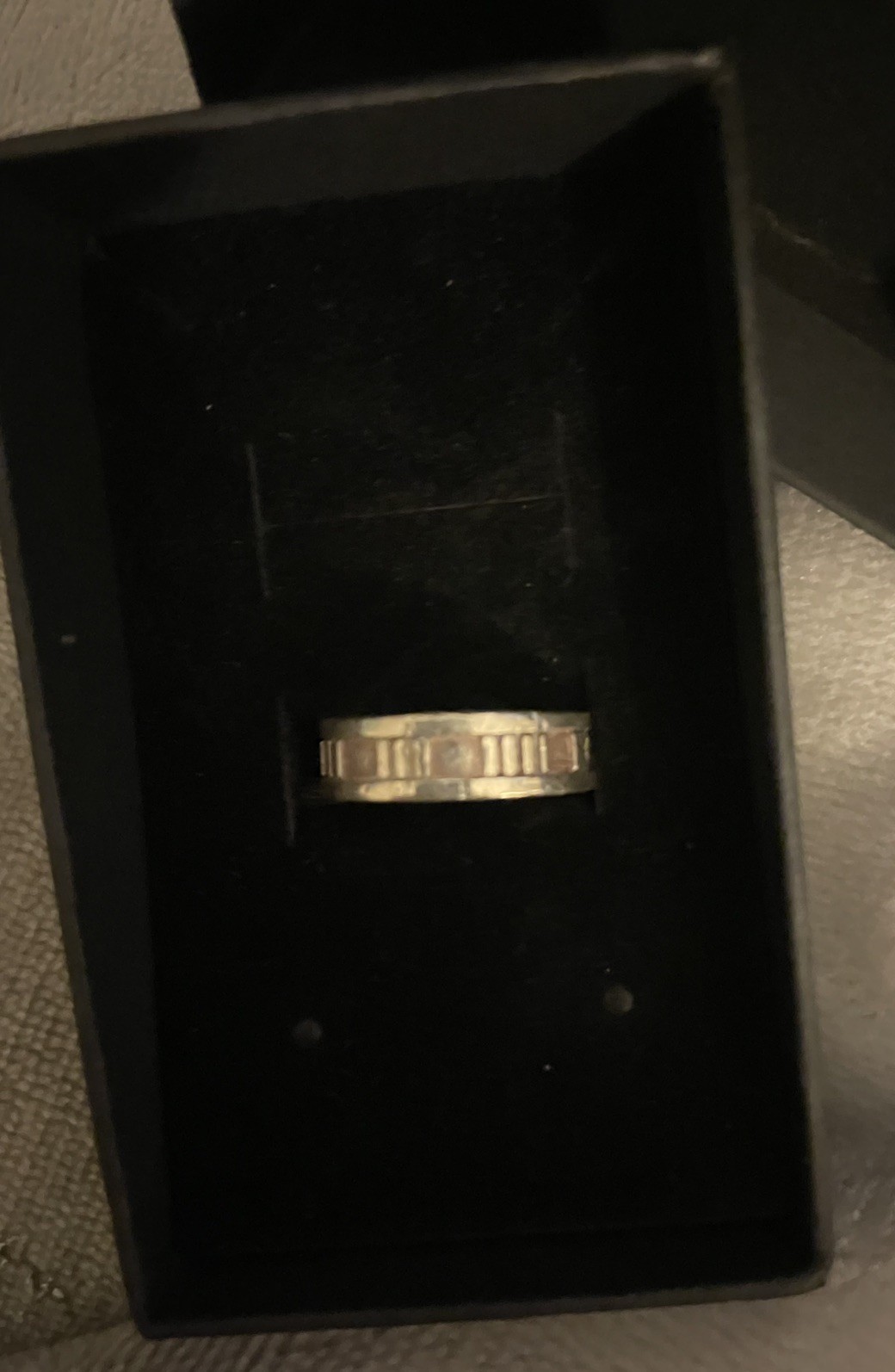 Tiffany and Co. Ring Atlas Silver 925